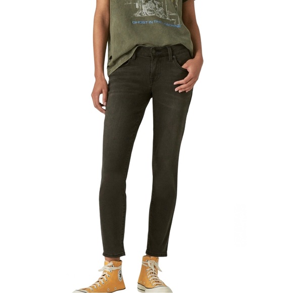 Lucky Brand Lolita Low Rise Skinny Ankle Jeans size 4/27 in black - Picture 16 of 16